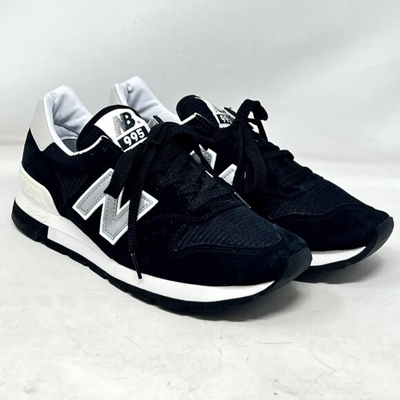 New Balance Classic Mens 995 MC995CHB Black White Running Shoe USA 9.5 - NEW - Picture 2 of 15